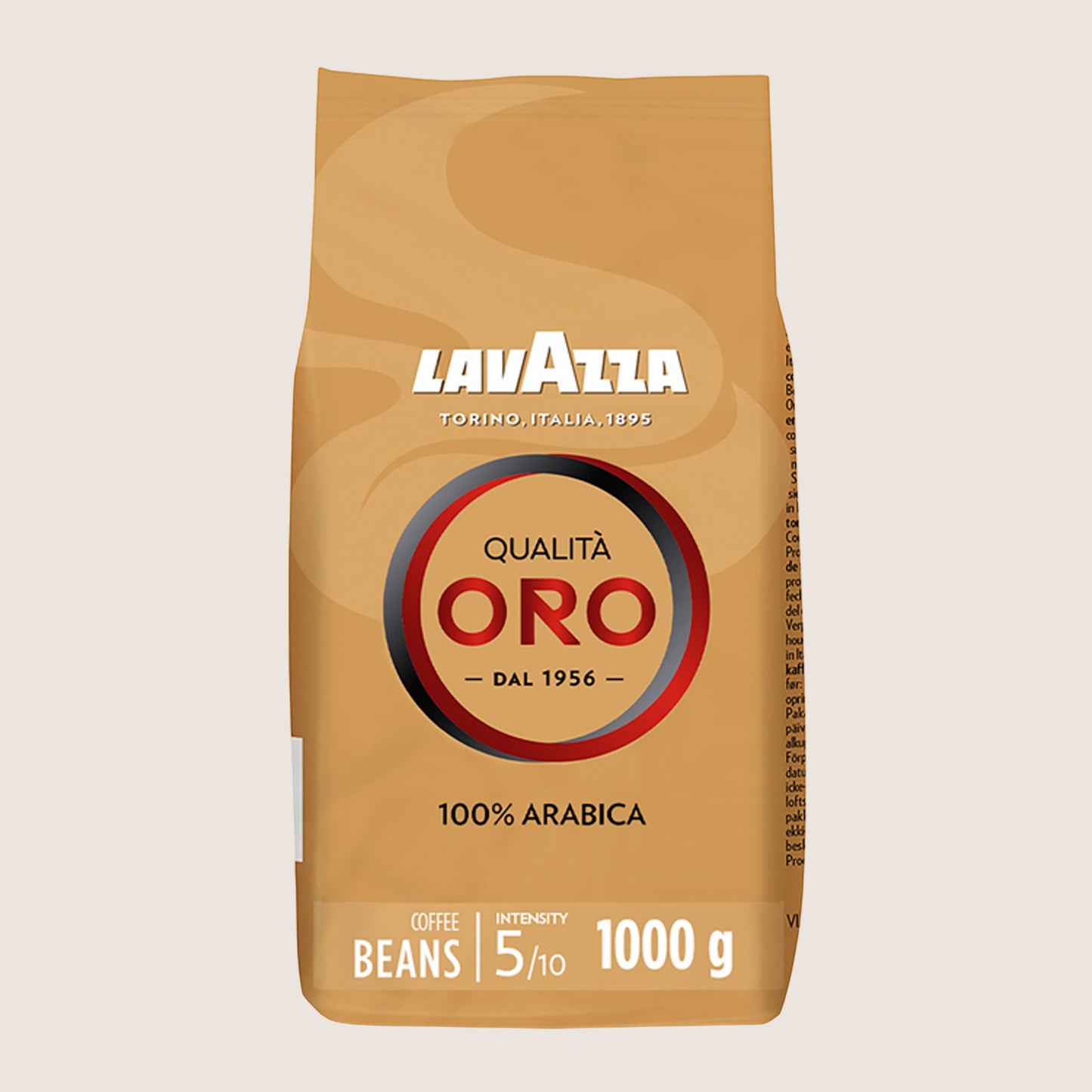 Lavazza Qualità Oro Coffee Beans No Artificial Additives 1000g