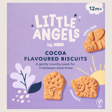 LITTLE ANGELS by ASDA ASDA Cocoa Flavoured Biscuits 12m+ Gentle Formula 100g