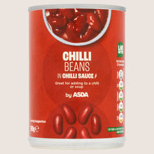 ASDA Chilli Beans in Chilli Sauce High in Fibre 390g