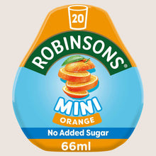 Robinsons Mini Orange On-The-Go Squash No Added Sugar 66ml
