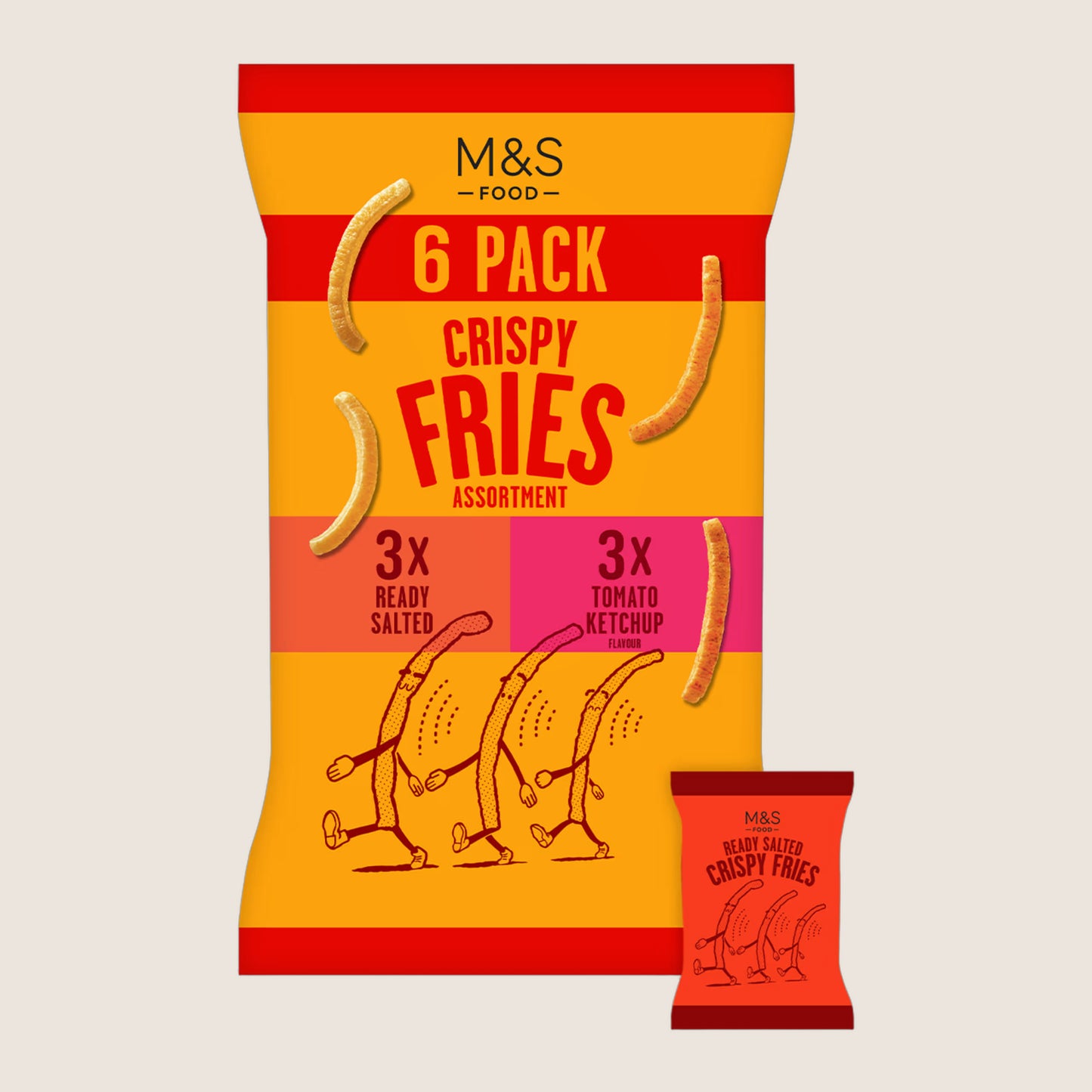 M&S Crispy Fries Assortment 108 g