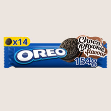 Oreo OREO Choco Brownie Sandwich Biscuits Pack Free From Artificial Additives 154g