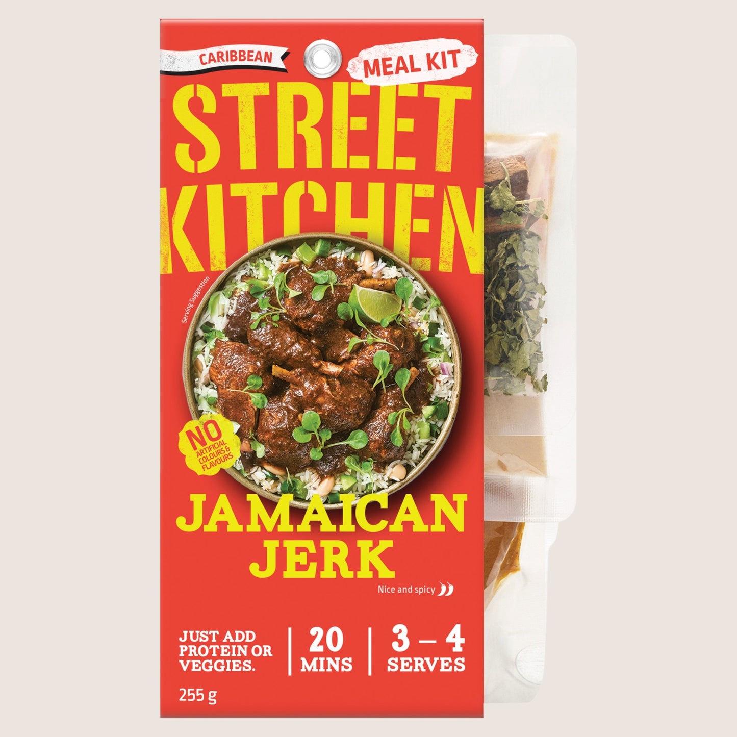 Street Kitchen Jamaican Scratch Kit Jamaican Jerk Chicken No Artificial Additives 255g