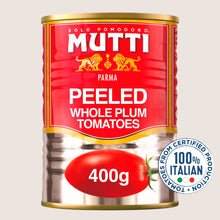 Mutti Peeled Whole Plum Tomatoes Sun Ripened Tomatoes 400g