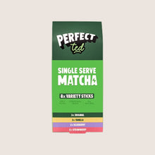 Perfect Ted 8 Single Serve Matcha Variety Sticks Gluten Free 6 x 5g