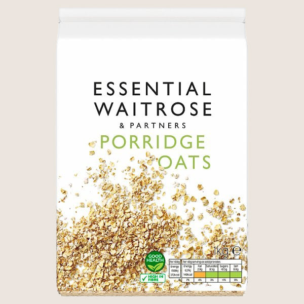 Waitrose Porridge Oats Morning Energy 1KG