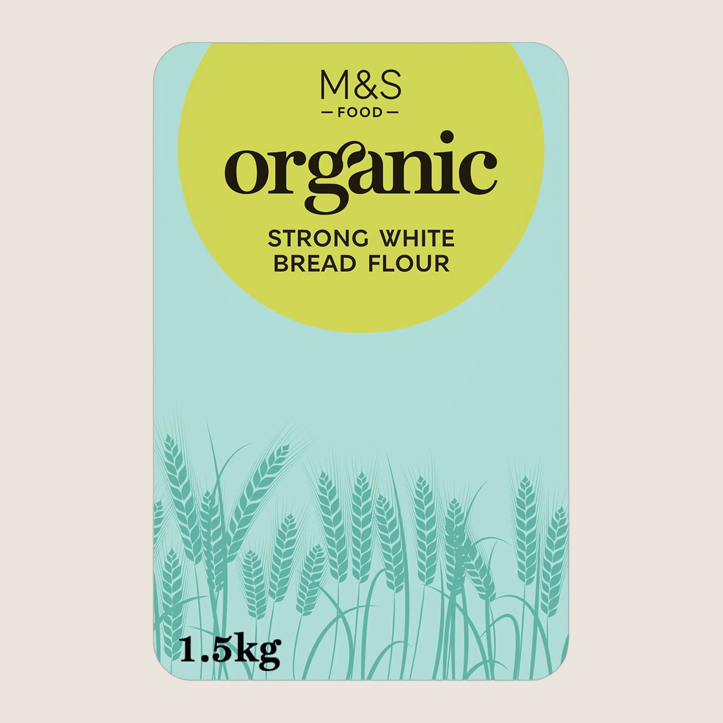 M&S Organic Strong White Bread Flour 1.5 kg