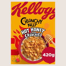 Kellogg's Crunchy Nut Hot Honey Breakfast Cereal Wholegrain 420g