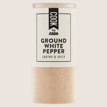 ASDA Cook Ground White Pepper No Artificial Additives 105g