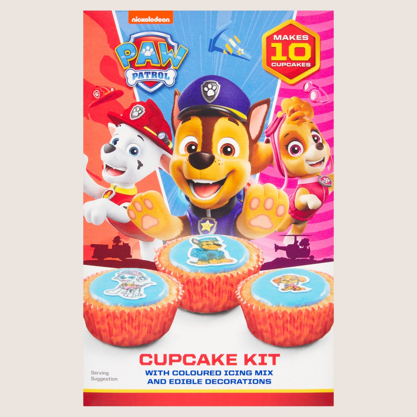 Nickelodeon Cupcake Kit Fortified with Vitamins 183g