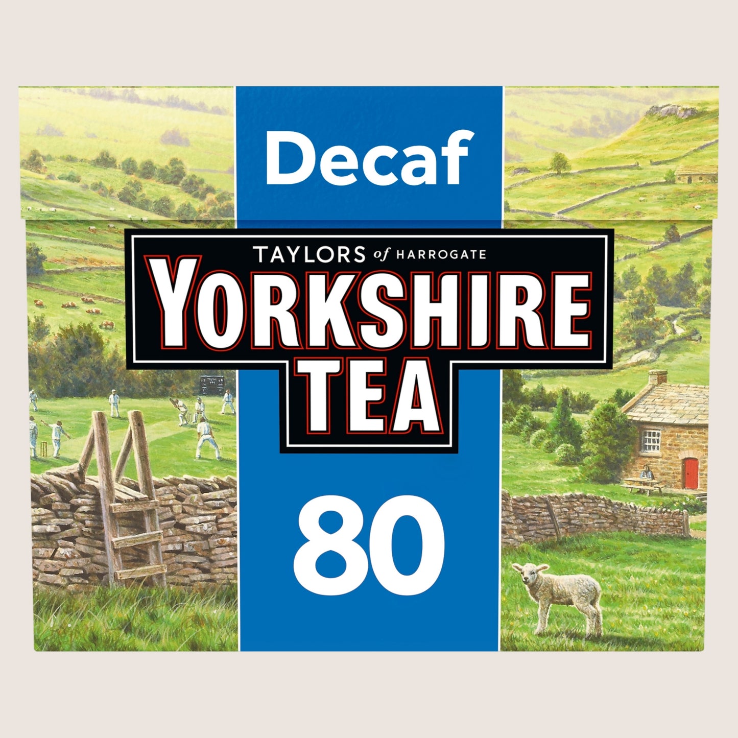 Taylors of Harrogate Yorkshire Tea Decaf 80 Tea Bags Decaffeinated 250g