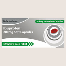 Bell's Ibuprofen 200mg Soft Capsules 16 Easy to Swallow Capsules
