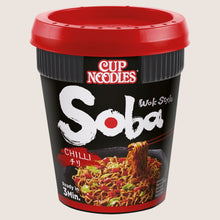 Nissin Nissin Soba Chilli Instant Wok Style Noodles Pot Vegan Friendly 92g