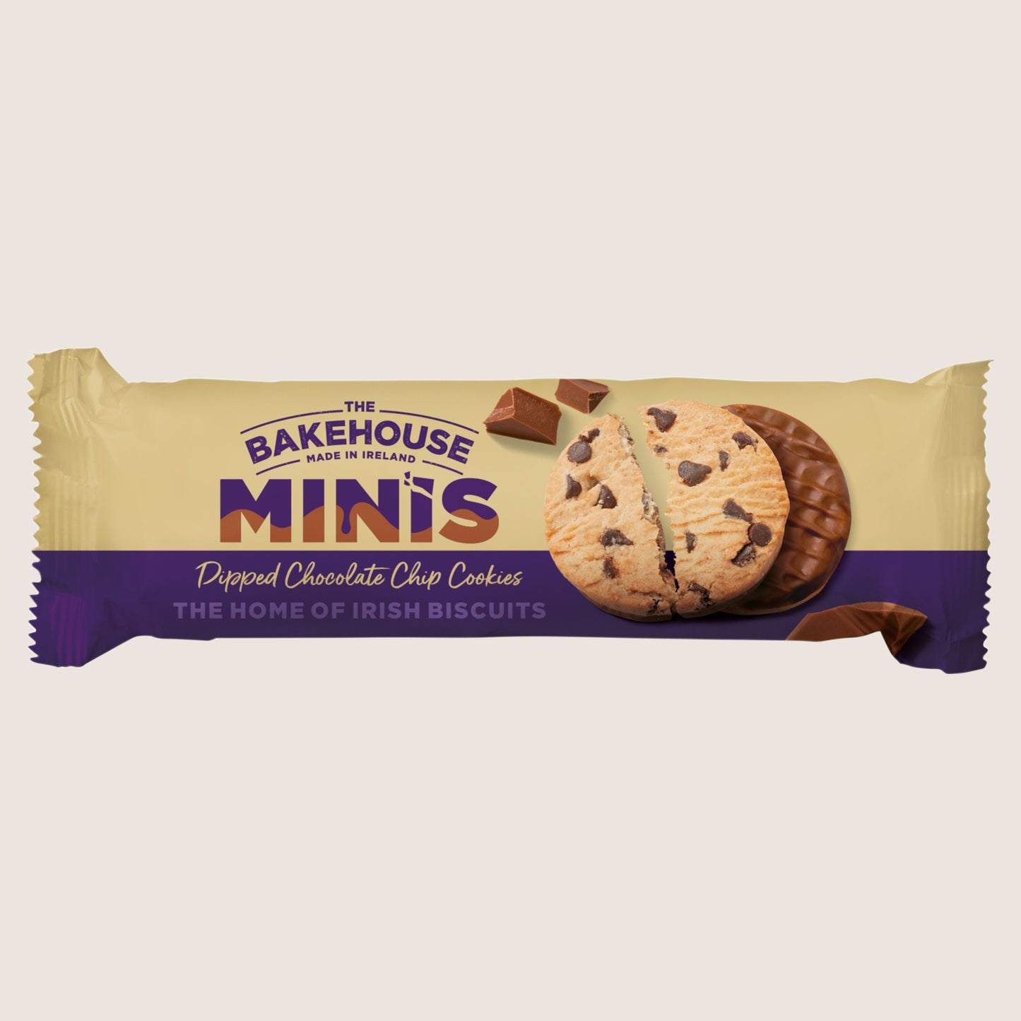 The Bakehouse Minis Dipped Chocolate Chip Cookies Chocolate 150g
