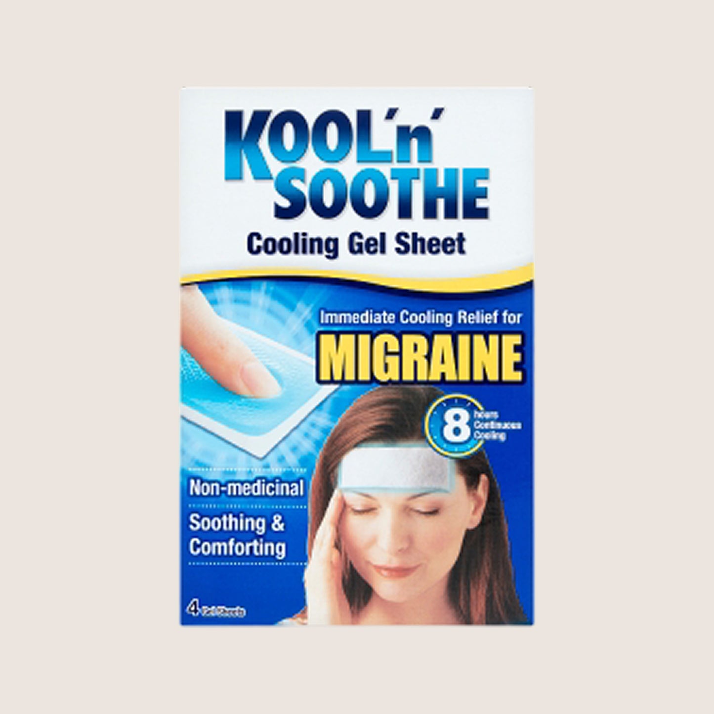 Kool n soothe 4 Cooling Gel Sheet