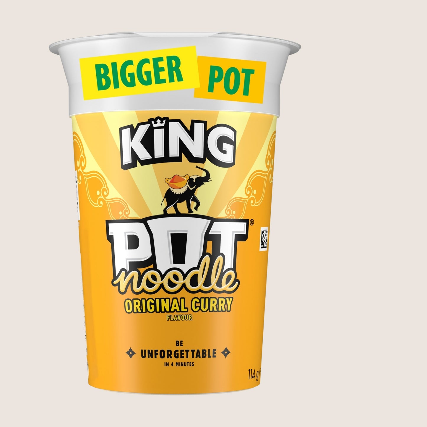 Pot Noodle Original Curry King King Size 114 g