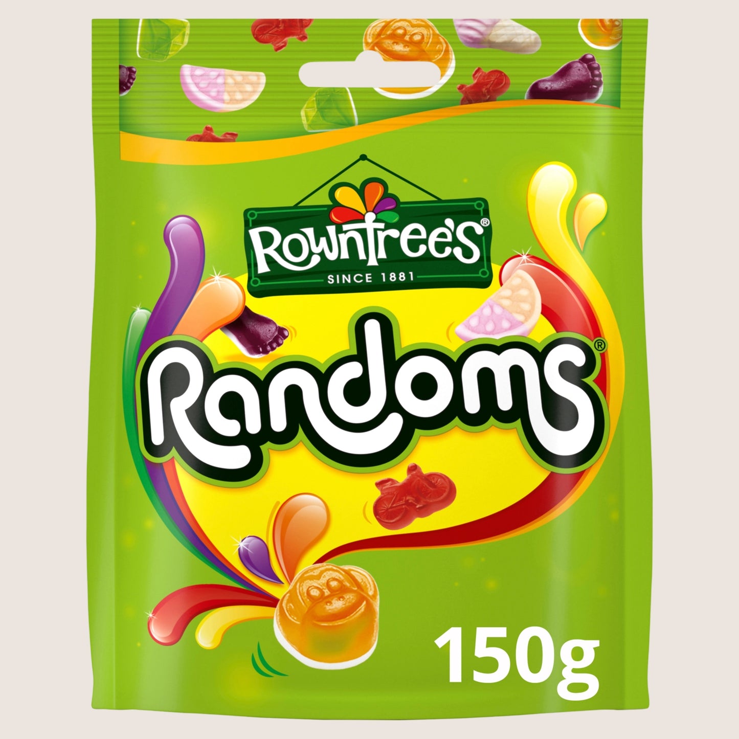 Rowntree's Randoms Sweets Sharing Bag 150g