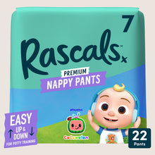 RASCALS 22 Premium Nappy Pants 7 17+ kg Gentle Formula