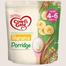 Cow & Gate Banana Porridge Baby Cereal From 4-6 Months Suitable from Birth 125 g