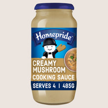 Homepride Creamy Mushroom Cooking Sauce No Added Sugar 485g