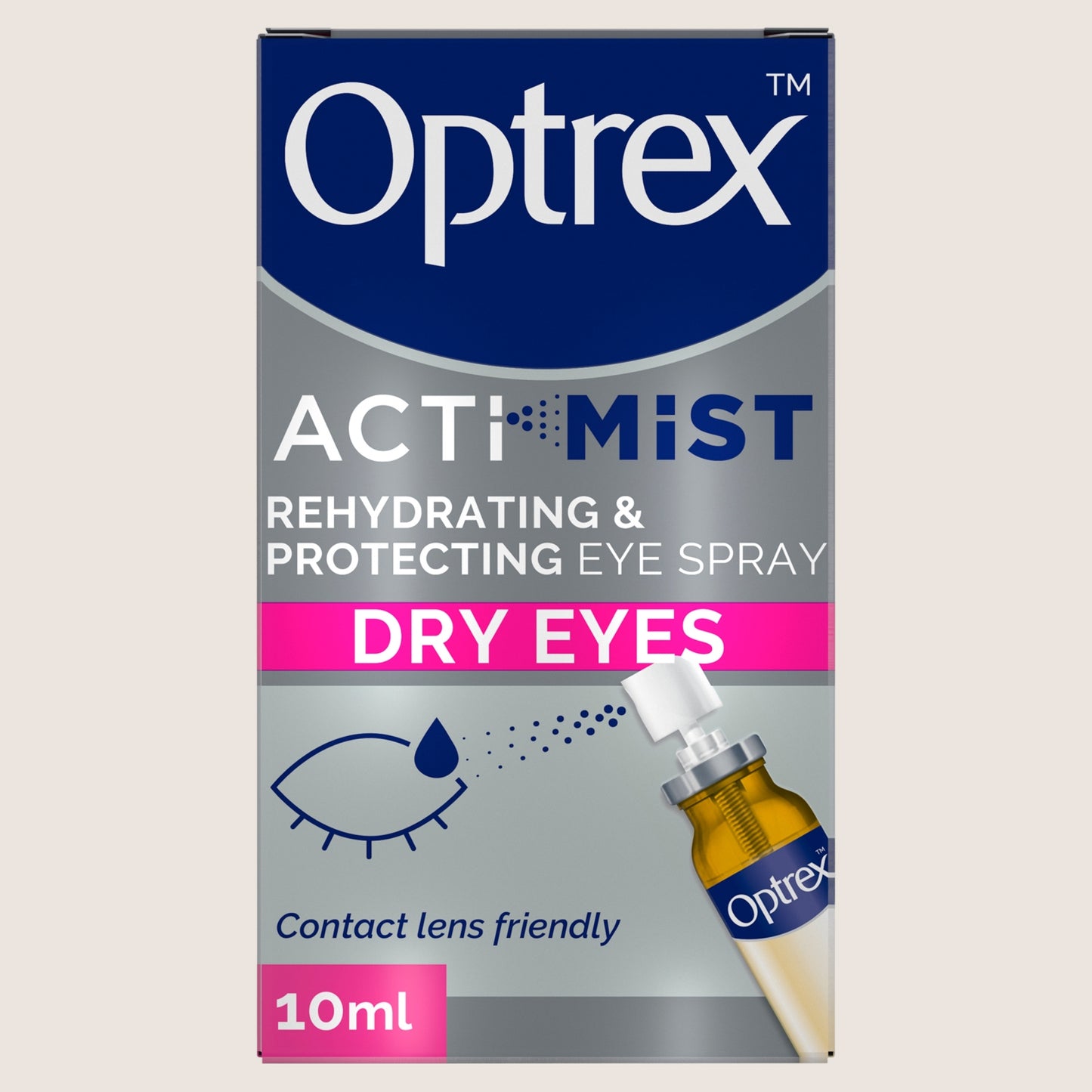 Optrex Actimist Dry Eyes Rehydrating & Protecting Eye Spray