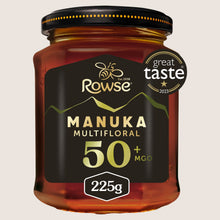 Rowse Manuka 50+ MGO Multifloral Honey No Artificial Additives 225g