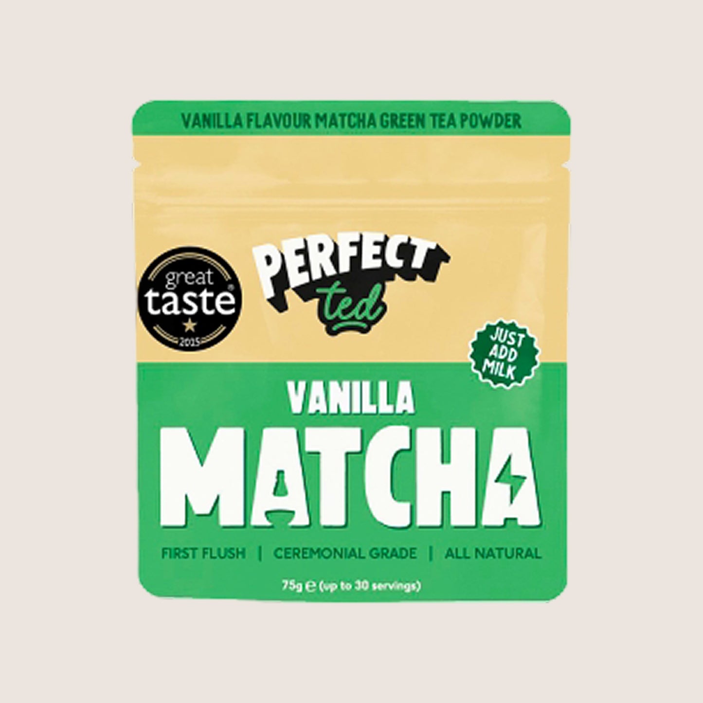 Perfect Ted Vanilla Matcha Gluten Free 75g
