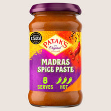 Patak's Madras Curry Spice Paste Gluten Free 283g