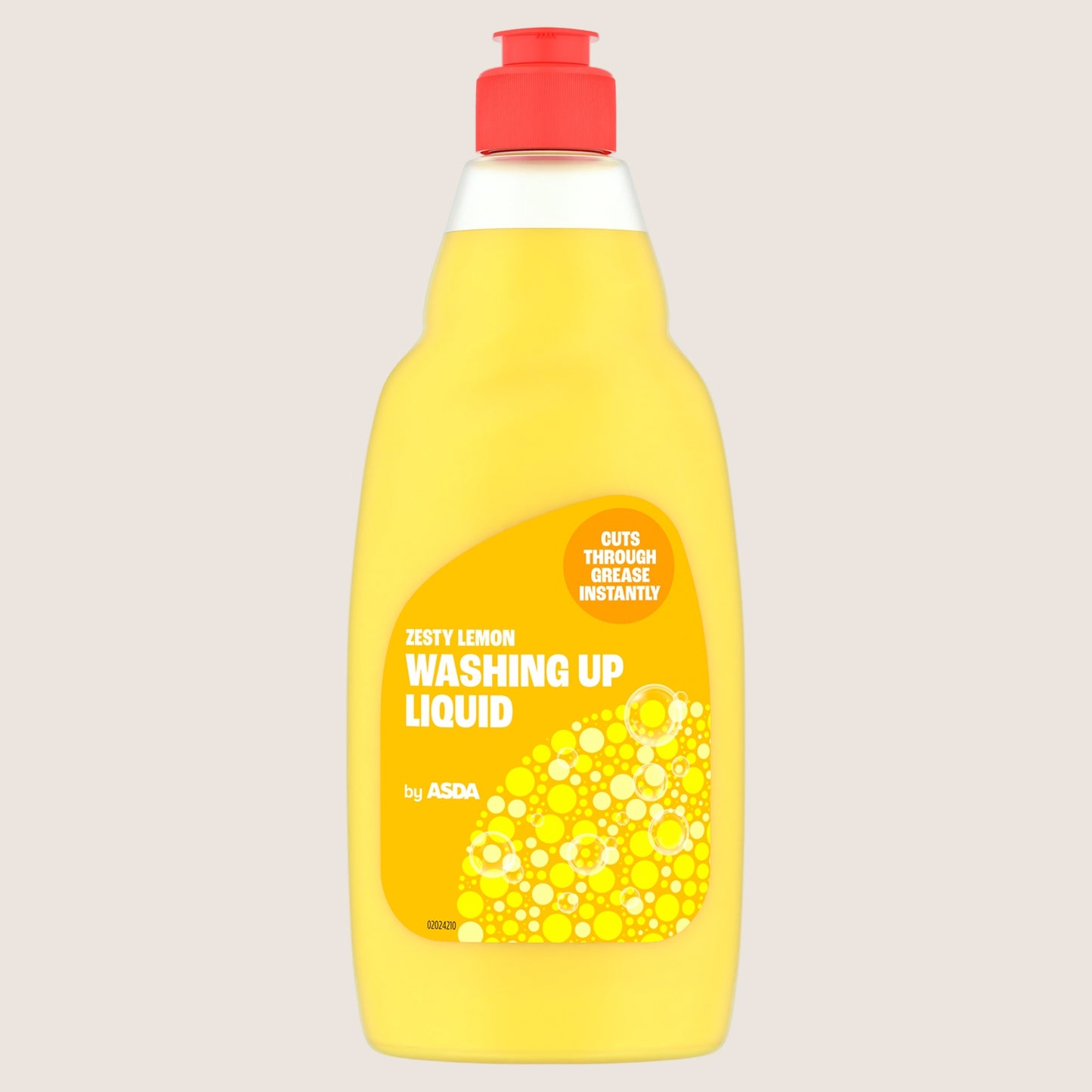 ASDA Zesty Lemon Washing Up Liquid 500ml