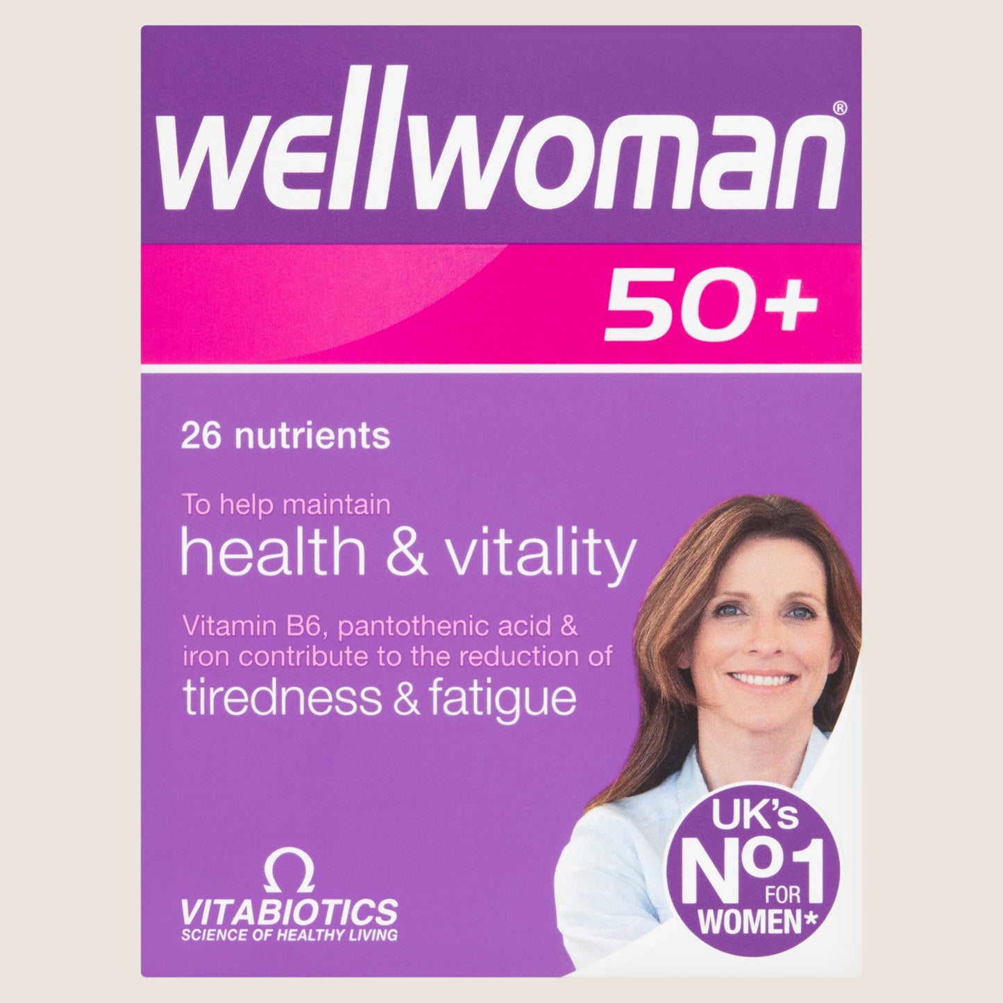 Vitabiotics 50+ 30 Tablets