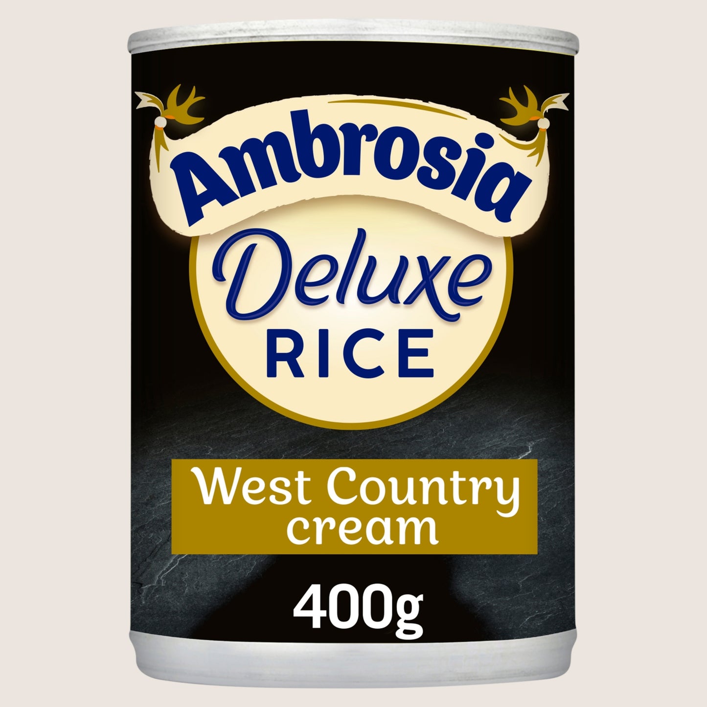 Ambrosia Deluxe Rice Pudding Dessert Can No Artificial Additives 400g