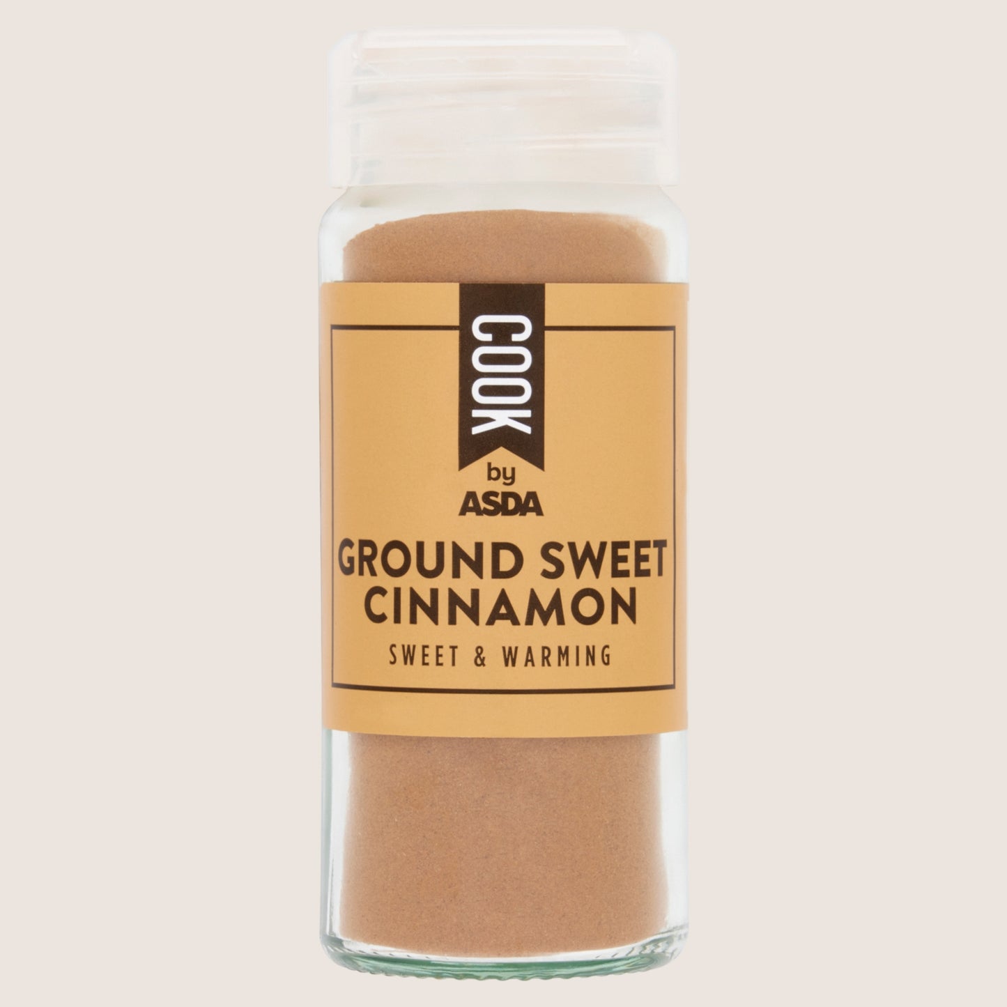 Cook by ASDA Cook Ground Sweet Cinnamon No Artificial Additives 38g