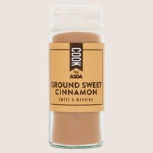 Cook by ASDA Cook Ground Sweet Cinnamon No Artificial Additives 38g