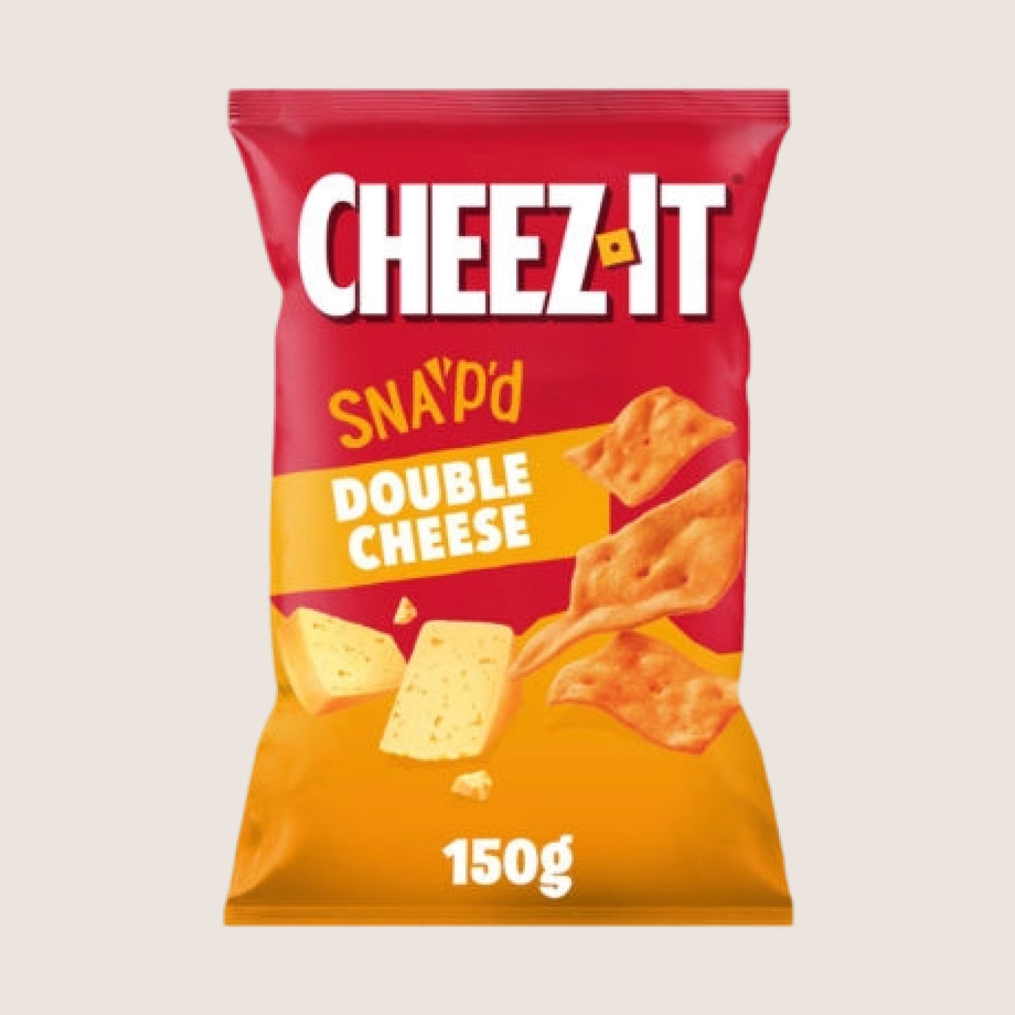 Cheez-It Double Cheese Thin & Crispy Baked Snacks Baked Not Fried 150g
