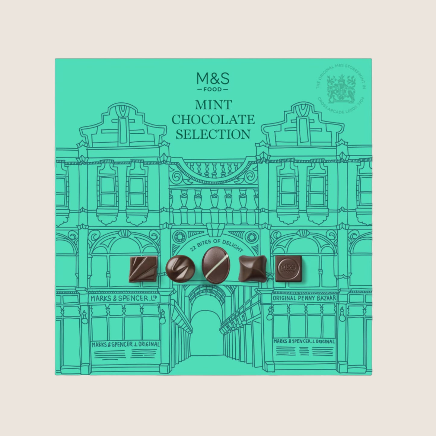 M&S Mint Chocolate Selection Real Chocolate 283 g