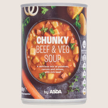 ASDA Chunky Beef & Veg Soup No Artificial Additives 400g