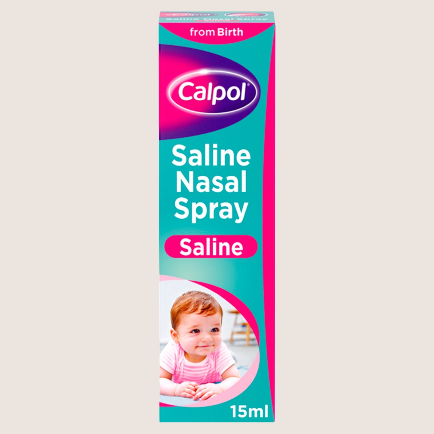 Calpol Saline Nasal Spray Congestion Relief From Birth