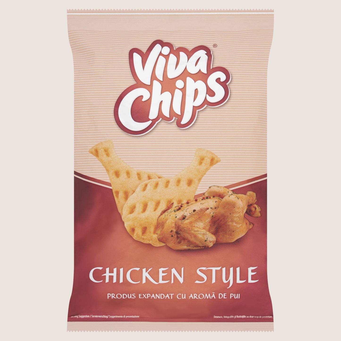 Viva Chips Chicken Style Multipack 100g