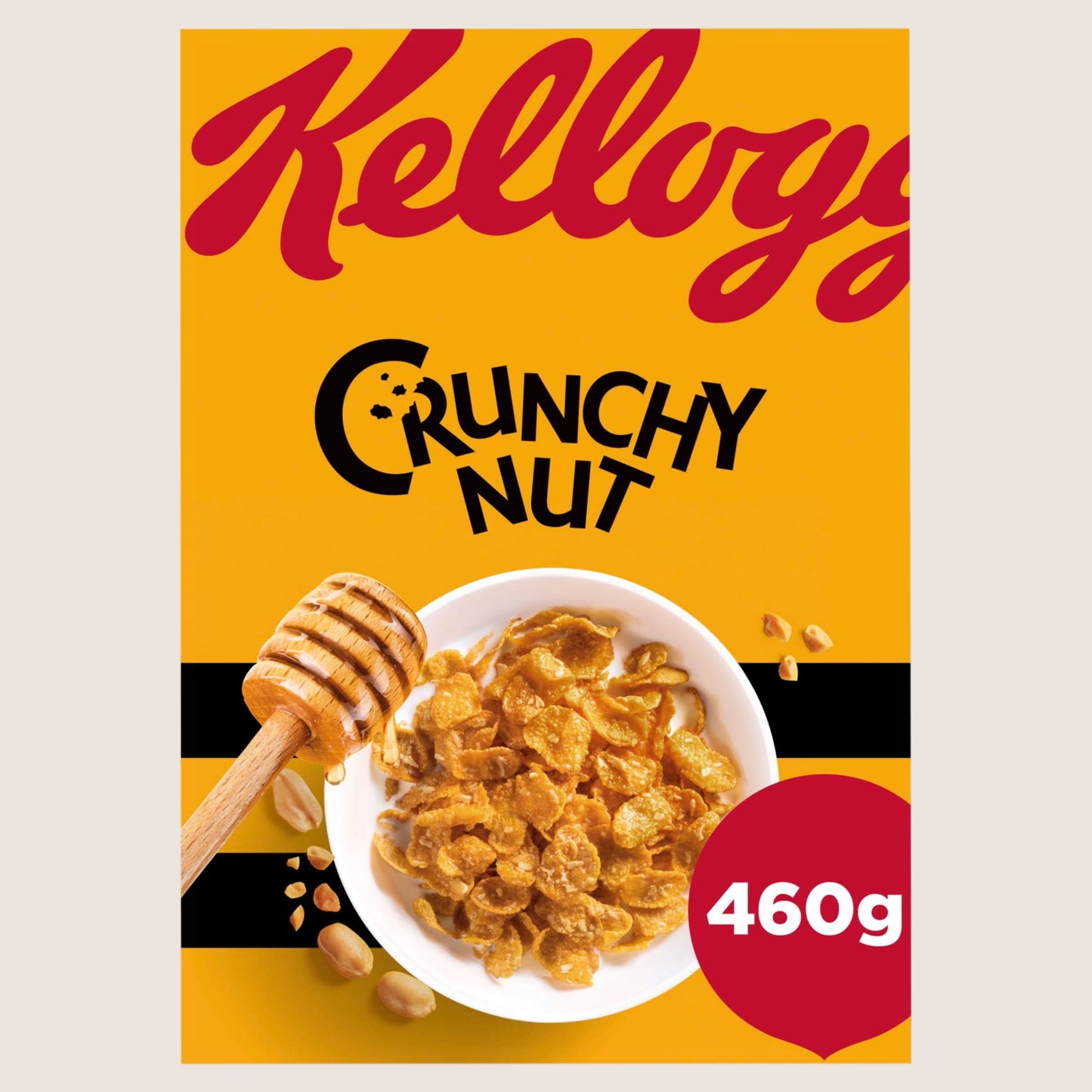 Kellogg's Crunchy Nut Breakfast Cereal Vitamin Fortified 460g