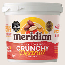 Meridian Crunchy Peanut Butter Palm Oil Free Vitamin Fortified 1Kg