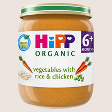 Hipp Organic Vegetables with Rice & Chicken Baby Food Jar 6+ Months 125g