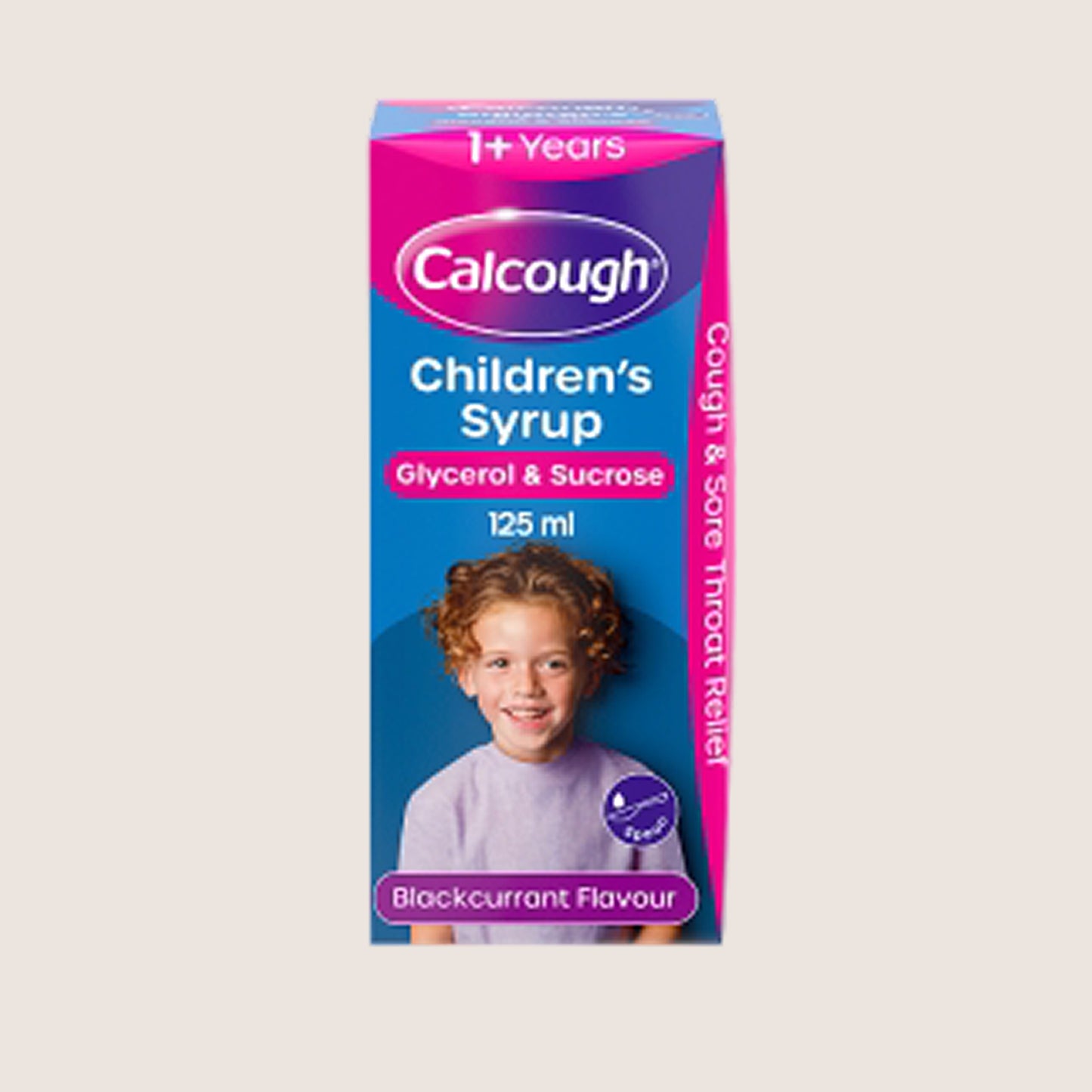 Calcough Calcough Children's Syrup 1+ Year Blackcurrant Flavour