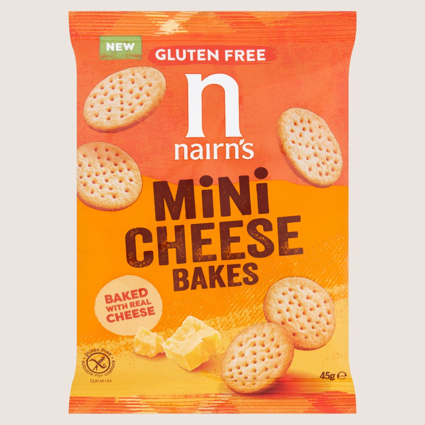 Nairn's Gluten Free Mini Cheese Bakes Gluten Free 45g