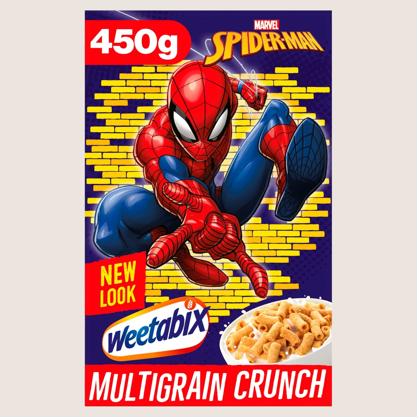 Weetabix Marvel Spider Man Multigrain Crunch Wholegrain 450g
