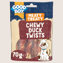 Good Boy Meaty Treaty Chew Duck Twisters No Artificial Additives 70g