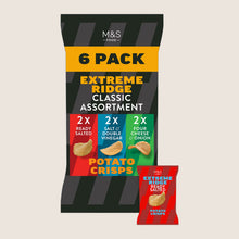 M&S Extreme Ridge Classic Assortment Potato Crisps 150 g