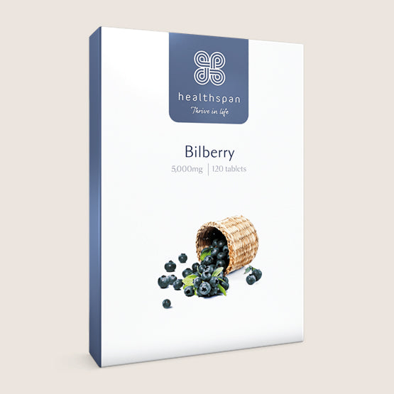 Healthspan Bilberry 120 tablets