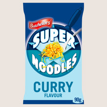 Bachelors Super Noodles Curry Flavour Noodle Block Vegetarian Friendly 90g