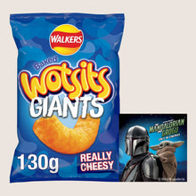 Walkers Wotsits Giants Really Cheesy Sharing Snacks Crisps No Artificial Additives 130g