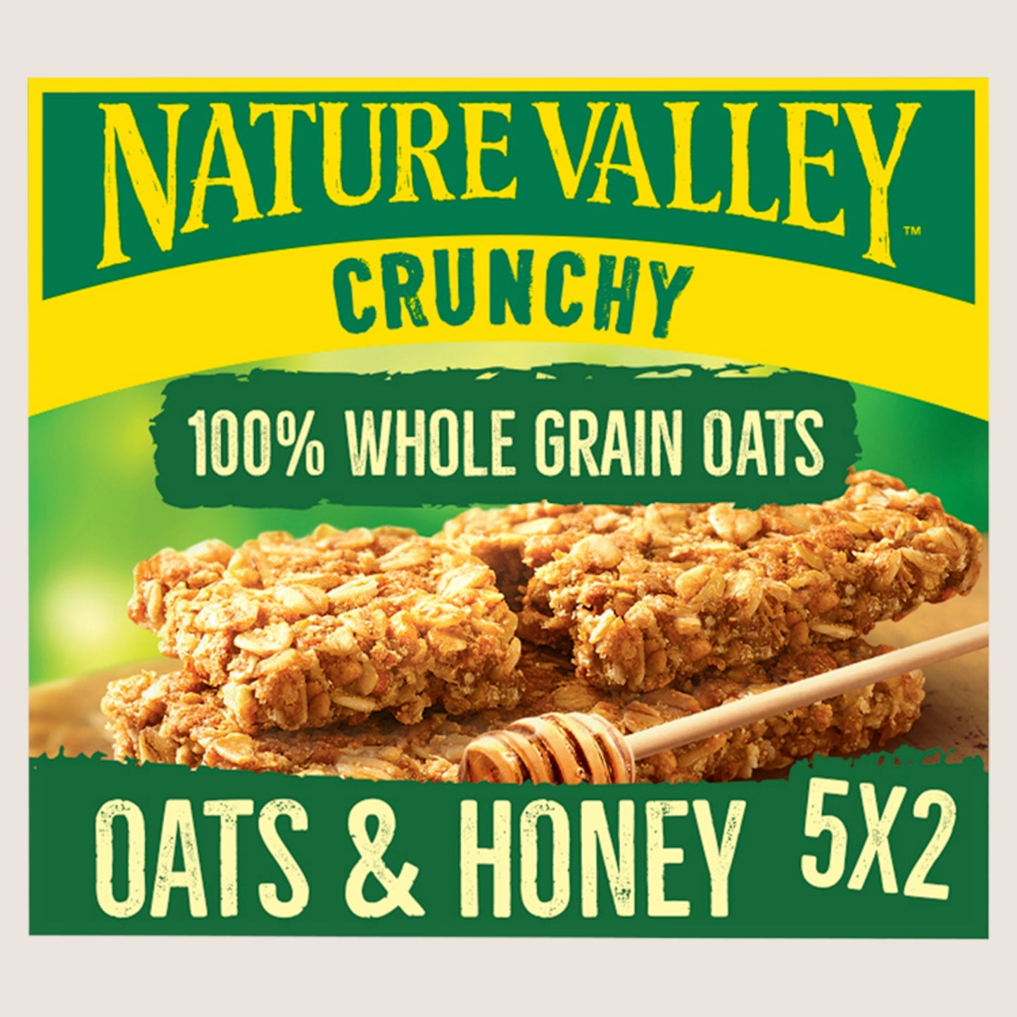 Nature Valley Crunchy Oats & Honey Cereal Bars  Vitamin Fortified 5 x 42g